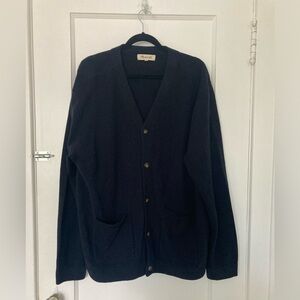 Madewell Men’s Merino Cardigan NWOT